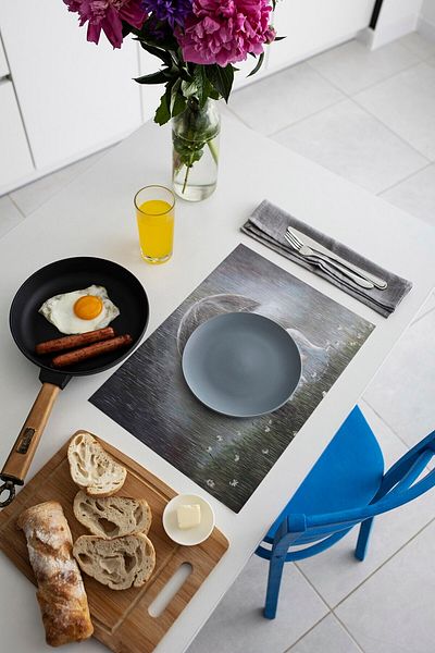 Artikel Decorative Printed Felt American Service, Supla 2-Piece Service Set -338