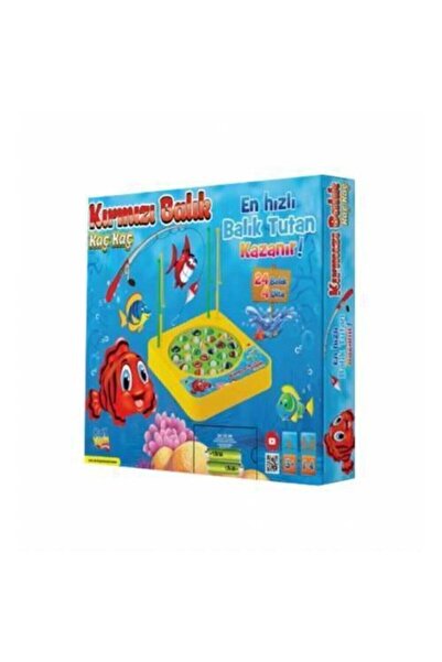 Kayyum Oyuncak Kırmızı Balık Kaç Kaç Pilli Müzikli Balık Yakalama Oyunu