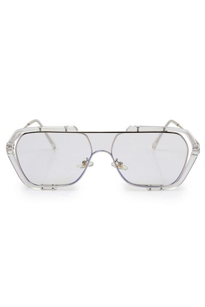 Angel Eyes نظارات التزلج/التزلج على الجليد باللون الرمادي الشفاف مع حماية من الأشعة فوق البنفسجية 400