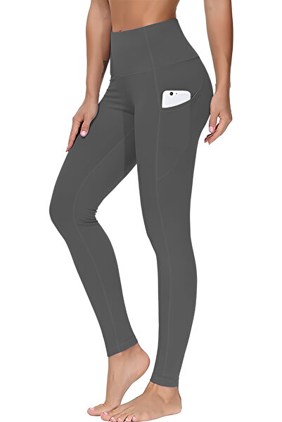 GHASSY CO. Ghassy Co. Women's High Waist Compressor Double Pocket Yoga Running Sports Tights