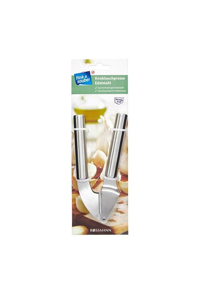 Flink Sauber Flink & Sauber - Stainless Garlic Crusher Steel, 1 Piece