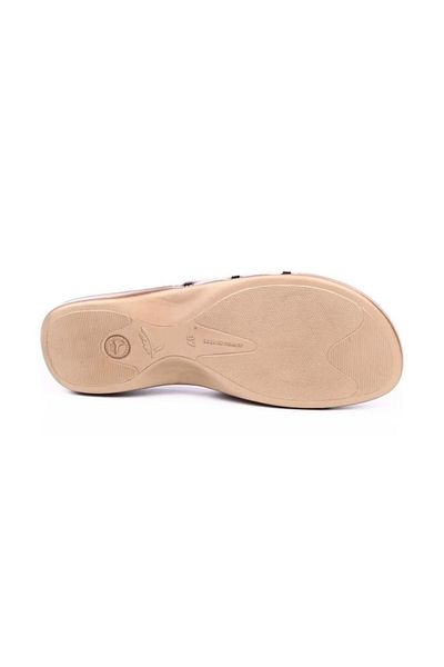 Ceyo WOMEN'S RED COLOR ORTHOPEDIC SOLE SLIPPERS 6500