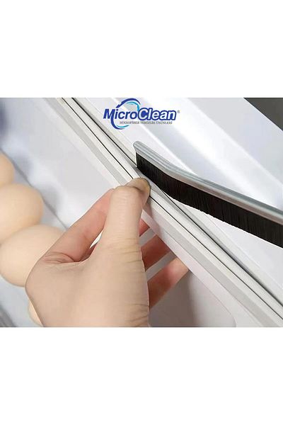 Micro Clean (2 Pieces) Multi-Purpose Fine Cleaning Brush - Bathroom Kitchen, Sink Cleaning Brush