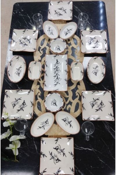 Areyma Zeytindalı 17 Piece Breakfast Set for 6 Persons