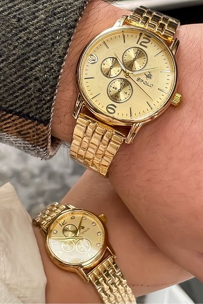 S.POLO Women's Men's Wristwatch Couple Watch Couple Watch Mr. Watch Team Valentine's Day Gift