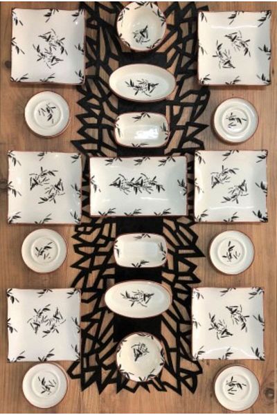 Areyma Zeytindalı 19 Piece Breakfast Set for 6 Persons