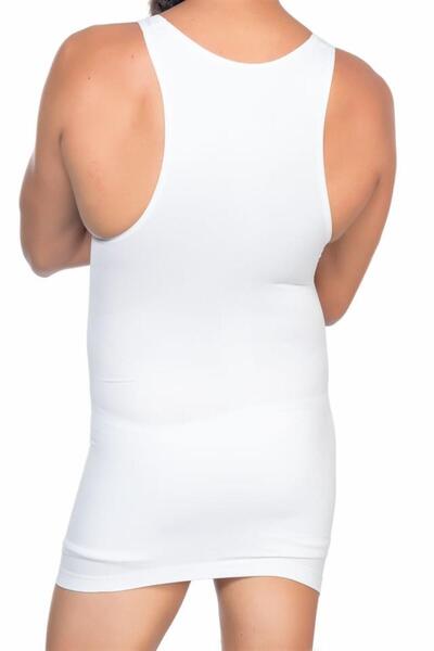 Esbersi Breathable Comfortable Men's Tank Top Corset Chest and Waist Belly Gathering