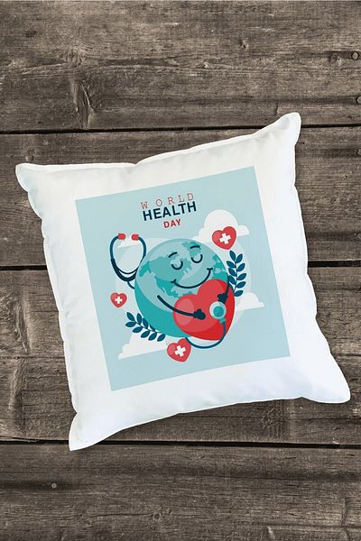 Yaprak Hediyelik World Heart Day Designed Pillow