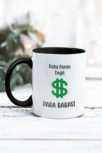 Yaprak Hediyelik كوب الأب ليس عملة الأب