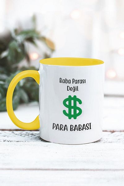 Yaprak Hediyelik كوب الأب ليس عملة الأب