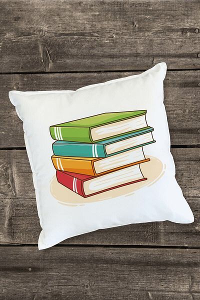 Yaprak Hediyelik World Reading and Writing Day Designed Pillow