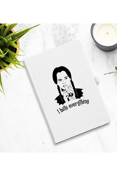 Yaprak Hediyelik Wednesday Addams Themed Notebook - 1