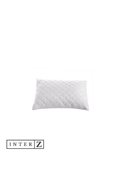 INTER Z Set of 6 Pillow Protectors, Quilted Patterned Pillow Mattresses, 50 X 70 cm