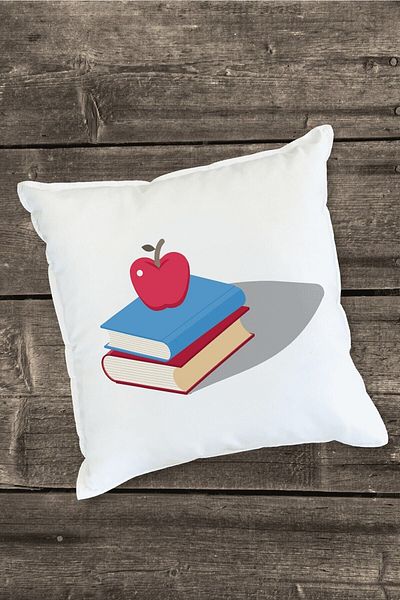 Yaprak Hediyelik World Reading and Writing Day Designed Pillow