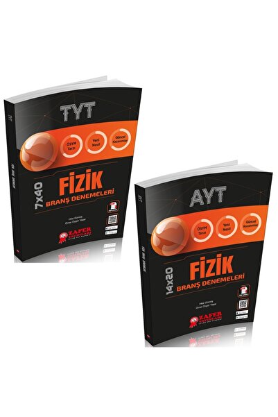 Zafer Yayınları Zafer Yayınları TYT Fizik 7X40 Branş Deneme + AYT Fizik 14X20...