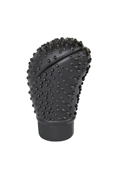 Cartex Silikon Masajlı Siyah Vites Topuzu Kılıfı