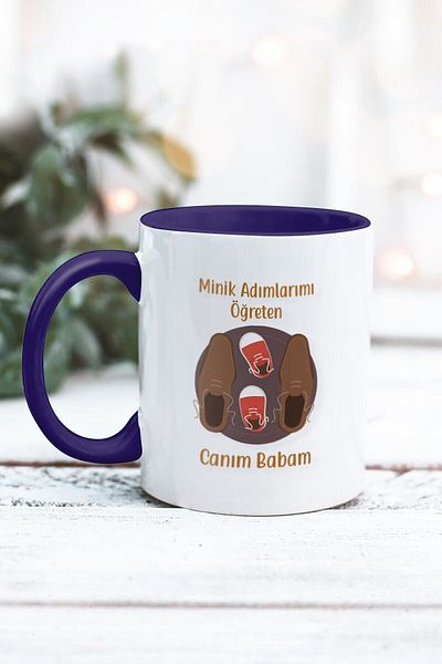 Yaprak Hediyelik كوب بتصميم عيد الأب