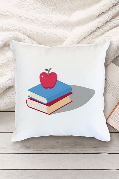 Yaprak Hediyelik World Reading and Writing Day Designed Pillow