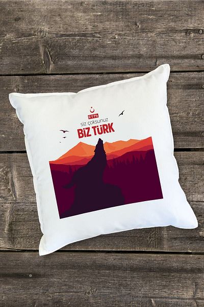 Yaprak Hediyelik You Are Kids We Are Turkish Designed Pillow
