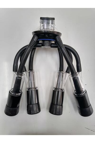 SEZER Süt Sağım Başlığı Komple 240 Cc Pvc Kılıflı