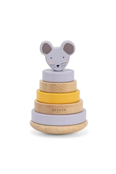 Trixie MRS. MOUSE - WOODEN STACKING TOY - AHŞAP DİZME OYUNCAĞI