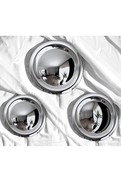 ArcMirror Studio 3'lü Yuvarlak Curvy Concave Ayna Set