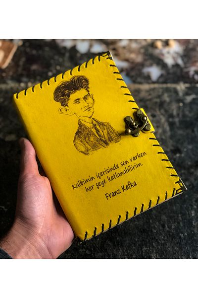 zarif atölye franz kafka cadou caiet detaliat din piele