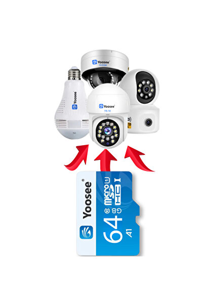 yoosee 64 GB Güvenlik kameralarına özel Kayıt