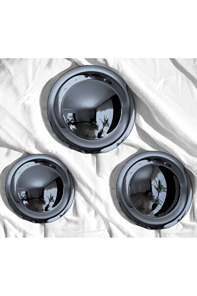 ArcMirror Studio 3'lü Yuvarlak Curvy Concave Ayna Set