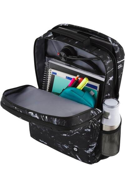 HP Campus Xl 16 InMarble Patterned Backpack Black 7j592aa