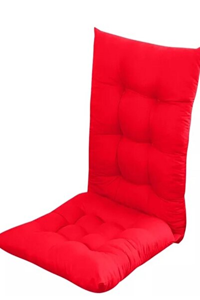 perlina home Sallanan Sandalye Minderi Kırmızı (alt Kısım Oturma Alanı:40x40 ...