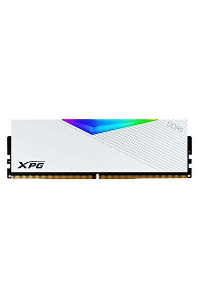 XPG 32GB (2x16GB) Lancer Beyaz DDR5 6000MHz CL30 1.35V RGB PC Ram