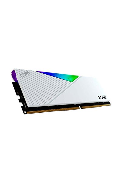 XPG 32GB (2x16GB) Lancer Beyaz DDR5 6000MHz CL30 1.35V RGB PC Ram