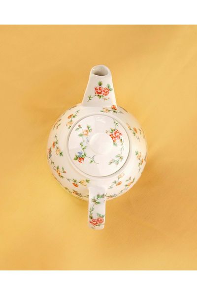 Bursa Porselen Dekor Verbena Porcelain Teapot