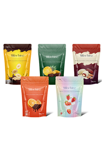 MILOCHINO 5Li Çikolatalı Kuru (MUZ- PORTAKAL-ANANAS- BADEMLI HURMA-ÇILEK)