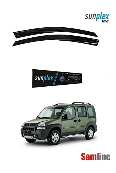 SUNPLEX Fiat Doblo 1 Combi 2005 Modeller için Cam Rüzgarlığı Takımı 2'li set