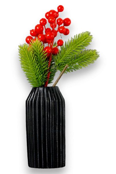Evene Vase Small Vase Tabletop Vase Home Decoration Vase Black Model 27