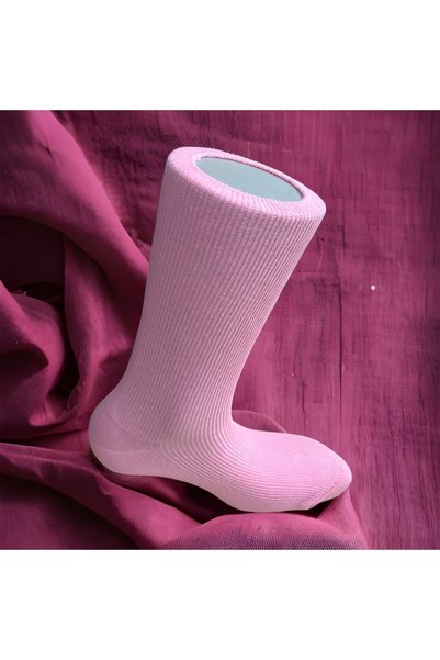 Happy Body Organic Women's 4-Piece Socket Striped Non-Squeezing Rubber Neon Color Special Boxed