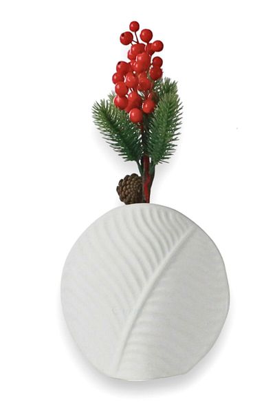 Evene Vase Small Vase Tabletop Vase Home Decoration Vase White Model 29