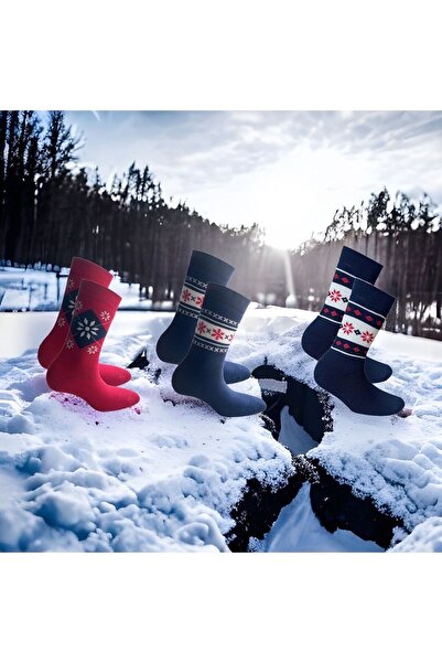 Happy Body منشفة نسائية من الصوف الأكريليك مكونة من 3 قطع منقوشة حرارية، لمسة...