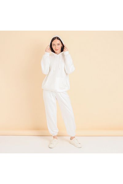 GaiaCollection White Sweatpants