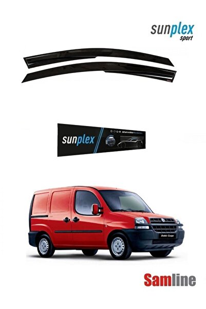 SUNPLEX Fiat Doblo Cargo 2004 Modeller için Cam Rüzgarlığı Takımı 2'li Set