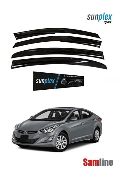 SUNPLEX Hyundai Elantra 2014-2015-2016 Modeller için Cam Rüzgarlığı Takımı 4 Cam Set