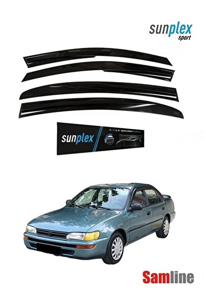 SUNPLEX Toyota Corolla 1997 Modeller için Cam Rüzgarlığı Takımı 4'lü Set