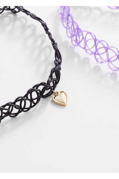 MANGO Kids Zestaw 2 naszyjników typu choker