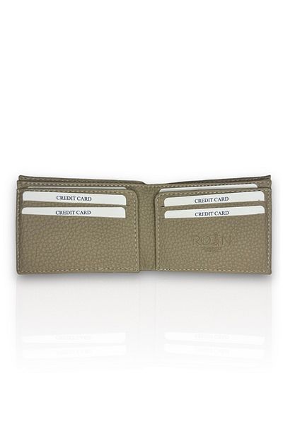 Roan Vegan ανδρικό πορτοφόλι - 1ο Ποιοτικό Vegan Leather, 8 Χώροι για Κάρτες, Χαρτί και Ξένα Χρήματα - Κατασκευή Τουρκίας