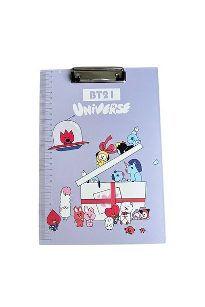 BLA GROUP BT21 UNIVERSE WORLD FIGURED Cute Designed Ruled Secretaryhood