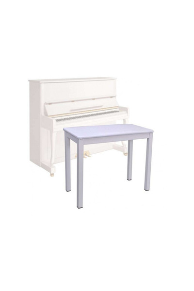 BS PİYANO TABURESİ (METAL) (BEYAZ)