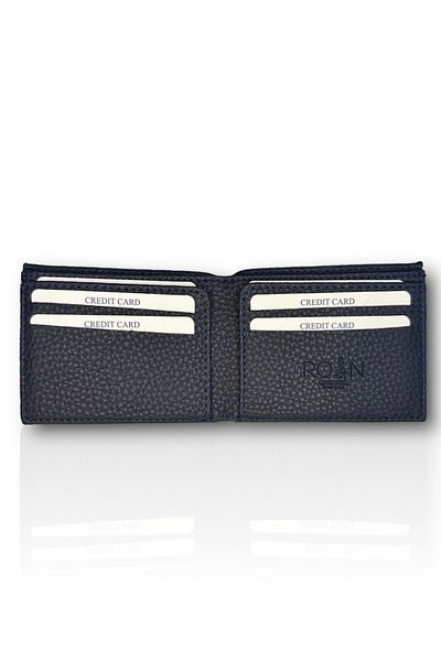 Roan Vegan ανδρικό πορτοφόλι - 1ο Ποιοτικό Vegan Leather, 8 Χώροι για Κάρτες, Χαρτί και Ξένα Χρήματα - Κατασκευή Τουρκίας