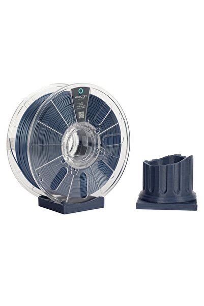 Microzey MİCROZEY PLA PRO GÜMÜŞ MAVİ FİLAMENT 1.75 mm - 1000 Gr